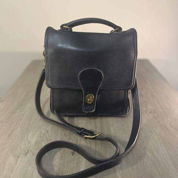Vintage Coach Top Handle Crossbody - Picture 1 of 10